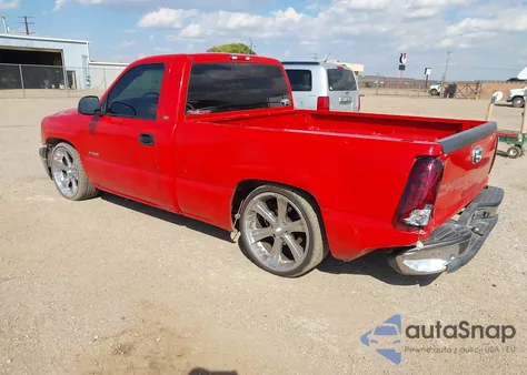 2002 Chevrolet Silverado 1500 from USA, damaged, VIN 1GCEC14W22Z100150